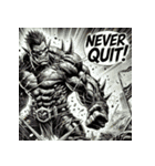 最強ゴブリン！！ アメコミ風（個別スタンプ：35）