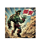 最強ゴブリン！！ アメコミ風（個別スタンプ：40）