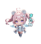 クマ天使、舞い降りました♡（個別スタンプ：29）