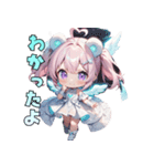 クマ天使、舞い降りました♡（個別スタンプ：30）