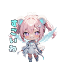クマ天使、舞い降りました♡（個別スタンプ：32）