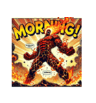 無敵の炎獣イフリート（個別スタンプ：1）