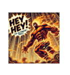 無敵の炎獣イフリート（個別スタンプ：3）