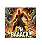 無敵の炎獣イフリート（個別スタンプ：6）