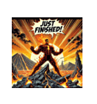 無敵の炎獣イフリート（個別スタンプ：11）