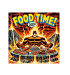 無敵の炎獣イフリート（個別スタンプ：13）