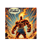 無敵の炎獣イフリート（個別スタンプ：14）