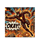 無敵の炎獣イフリート（個別スタンプ：20）