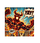 無敵の炎獣イフリート（個別スタンプ：31）