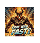 無敵の炎獣イフリート（個別スタンプ：36）