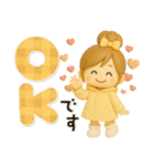 おだんごガール♡クリスマス＆お正月【3D】（個別スタンプ：5）