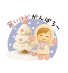 おだんごガール♡クリスマス＆お正月【3D】（個別スタンプ：23）