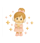 おだんごガール♡クリスマス＆お正月【3D】（個別スタンプ：25）
