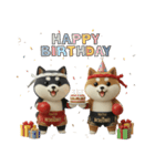 ムエタイ大好き♡柴犬夫婦の日常スタンプ（個別スタンプ：39）