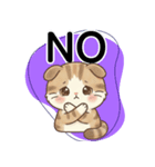 パッと伝わる！ぽてみみの丁寧な大きな文字（個別スタンプ：15）