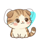 パッと伝わる！ぽてみみの丁寧な大きな文字（個別スタンプ：19）