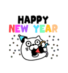 ねこたまっしぐら新年正月年末年始【再販】（個別スタンプ：9）