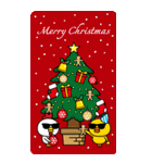 グラサンヒヨコ/お正月/年末年始/再販（個別スタンプ：21）