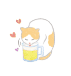 猫たちのお正月とクリスマス（英語版）（個別スタンプ：17）