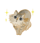 猫たちのお正月とクリスマス（英語版）（個別スタンプ：24）