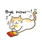 猫たちのお正月とクリスマス（英語版）（個別スタンプ：40）