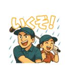ゴルフ大好きプレイヤーの連絡用スタンプ（個別スタンプ：13）