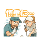 ゴルフ大好きプレイヤーの連絡用スタンプ（個別スタンプ：29）