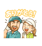 ゴルフ大好きプレイヤーの連絡用スタンプ（個別スタンプ：31）