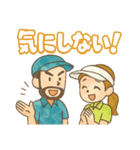 ゴルフ大好きプレイヤーの連絡用スタンプ（個別スタンプ：32）