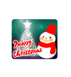 【動く】手書きの筆文字で年末年始のご挨拶（個別スタンプ：8）