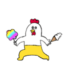 毎日使える！タイツをはいたくま（個別スタンプ：36）