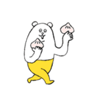 毎日使える！タイツをはいたくま（個別スタンプ：39）