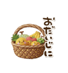 優しい冬のあいさつ。年末年始あり（個別スタンプ：24）