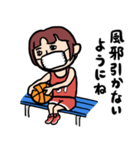 バスケ女子★年末年始2025【リメイク版】（個別スタンプ：5）