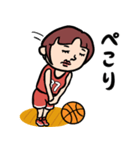 バスケ女子★年末年始2025【リメイク版】（個別スタンプ：16）