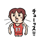 バスケ女子★年末年始2025【リメイク版】（個別スタンプ：21）