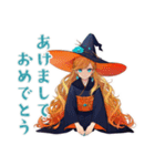 毎日使える★美麗な魔女のスタンプ（個別スタンプ：20）