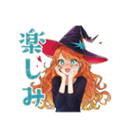 毎日使える★美麗な魔女のスタンプ（個別スタンプ：30）