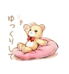 やさしいくまの冬ご挨拶★（個別スタンプ：12）