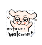 ゆるだる犬【たろ犬】メッセージスタンプ7（個別スタンプ：1）