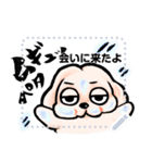 ゆるだる犬【たろ犬】メッセージスタンプ7（個別スタンプ：9）