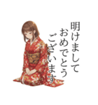 冬の挨拶まとめ｜クリスマス大晦日お正月（個別スタンプ：16）