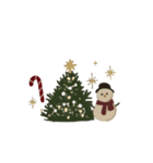 大人可愛い クリスマス（個別スタンプ：1）