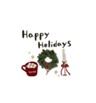 大人可愛い クリスマス（個別スタンプ：3）