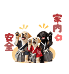 あけおめラブラドール＊お正月（再販）（個別スタンプ：36）