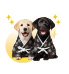 あけおめラブラドール＊お正月（再販）（個別スタンプ：40）