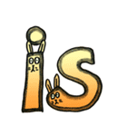 英単語ウサギ（個別スタンプ：16）