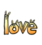 英単語ウサギ（個別スタンプ：21）