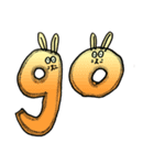 英単語ウサギ（個別スタンプ：24）