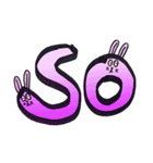 英単語ウサギ（個別スタンプ：33）